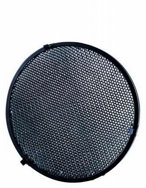 Honingraat voor standaard Falcon Eyes reflector. Geeft meer sturing aan het licht