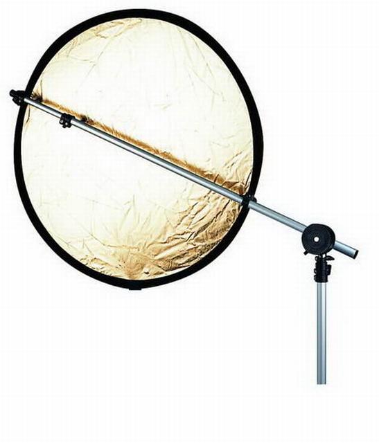 Set met statief, reflectorhouder en 5-in-1 reflector ø82 cm