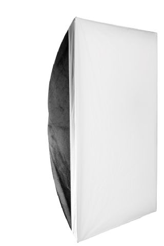 Handige quick-softbox (50 x 50 cm) met plaats voor 1 daglichtlamp