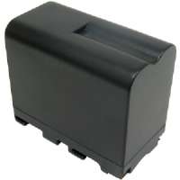 Accu voor LED-verlichting. Voltage 7,4V, capaciteit 6000 mAh.
