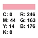 Colortone 03 Carnation Achtergrondrol 2,75 x 11 m