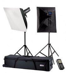 Falcon Eyes TFK-2600L Fotostudio Flitsset met LCD