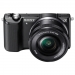 Sony Alpha A5000 ICL systeemcamera Zwart + 16-50mm OSS