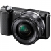 Sony Alpha A5000 ICL systeemcamera Zwart + 16-50mm OSS