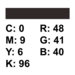 Colortone 44 Jet Achtergrondrol 2,75 x 11 m