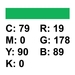 Colortone 46 Chroma Green Achtergrondrol 3,56 x 15 m