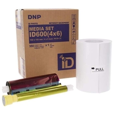 DNP Pasfoto Papier 1 Rol ? 350 St. 10x15 voor ID600