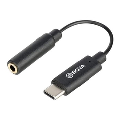 Boya Universele Adapter BY-K4 3,5mm TRRS naar USB-C