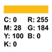 Colortone 71 Sunflower Achtergrondrol 1,38 x 11 m