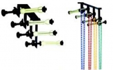 Falcon Eyes B-4W Achtergrondrol Ophangsysteem