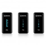 Boya 2.4 GHz Ultra-Compacte Microfoon Draadloos BY-XM6-S2