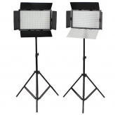 Falcon Eyes LED Lamp Set Dimbaar DV-384CT met Statief